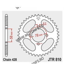 JT - Foaie (spate) JTR810, 43 dinti - SUZUKI GN125 /E	1995 - 1999 / GS125	1997 - 1999 113-344-43  JT Foi Spate 78,00 lei 78,0...