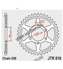 JT - Foaie (spate) JTR816, 44 dinti - SUZUKI	1100	GSX-R 1100	1995 - 1998 SUZUKI	1200	GSX1200 Inazuma	1999 - 2000 113-664-44  ...