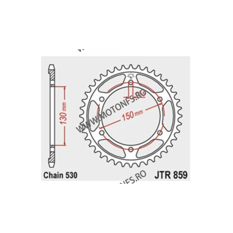 JT - Foaie (spate) JTR859, 38 dinti - YAMAHA	1200	XJR1200 /SP	1994 - 1998 YAMAHA	1300	XJR1300 /SP	1999 - 2001 112-668-38/112-...