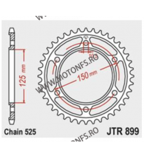 JT - Foaie (spate) JTR899, 42 dinti - KTM Adventure 950/990/1050/1190/1290 115-564-42-1  JT Foi Spate 136,00 lei 136,00 lei 1...