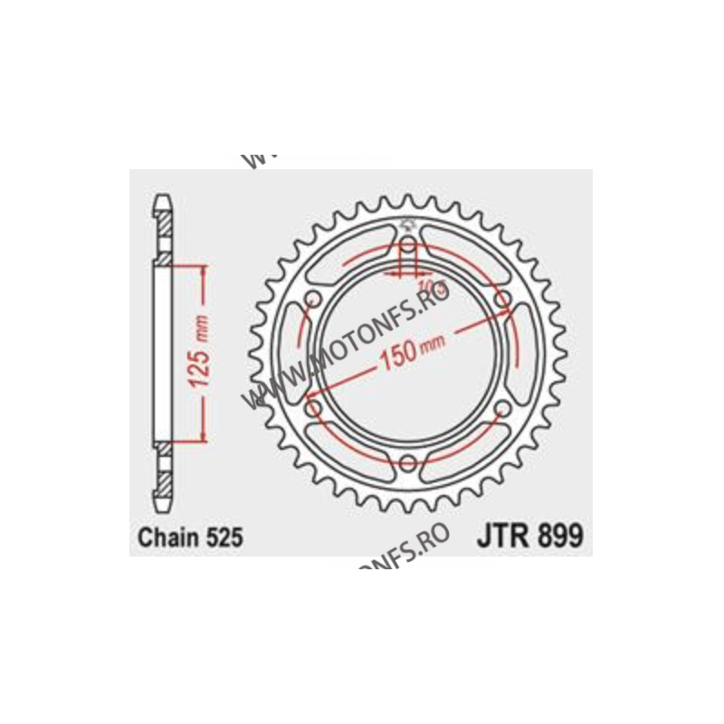 JT - Foaie (spate) JTR899, 45 dinti - KTM	950	Super Enduro 950 R	2006 - 2008 115-564-45  JT Foi Spate 141,00 lei 141,00 lei 1...