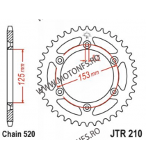 JT - Foaie MX (spate) JTR210, 48 dinti - HONDA CRF150 F CR250 R CRF250 R XR250 R CRF450 R XR650 R 111-462-48-3  JT Foi Spate ...