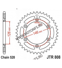 JT - Foaie MX (spate) JTR808, 50 dinti - Suzuki RM125 RM250 RM-Z 450 113-468-50-3  JT Foi Spate 127,00 lei 127,00 lei 106,72 ...