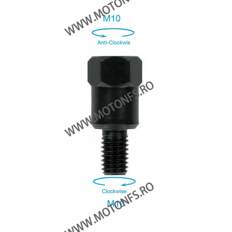 Adaptor Oglinda / Suruburi Oglinda Prelungire De La M10 Stanga La M10 Filet Dreapta BYBEQ BYBEQ  Suport Adaptor Oglinzi 15,00...