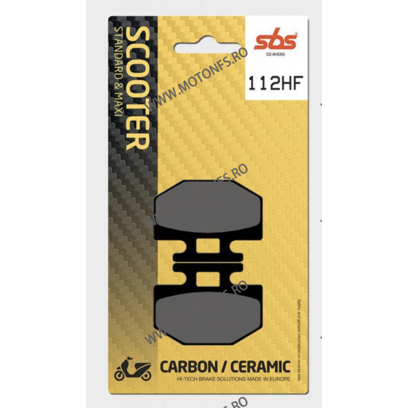 SBS - placute frana fata 112HF Ceramic	 HONDA	50	NH50 Lead	1983 - 1995 HONDA	80	NH80 Lead	1983 - 1984 556-112 SBS Placute Fra...