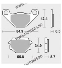 SBS - placute frana spate 113CT Maxi Carbon	APRILIA	125	RX125	1992 - 1996 545-113 SBS Placute Frana SBS 100,00 lei 90,00 lei ...
