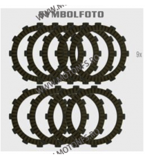 VF750 C Magna VFR750 F VFR800 Fi Set 9 Pcs Placi De Frictiune Ambreiaj F.C.C. 041-36 F.C.C. Clutch Technology Placi Ambreiaj ...