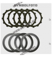 CR80 R	1985 - 1986 Set 5 Pcs Placi De Frictiune / 4 Pcs Lamele Metalice Ambreiaj F.C.C. 041-651 F.C.C. Clutch Technology Plac...