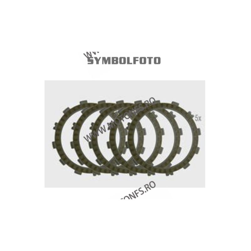 VT125 C Shadow 1999 - 2008 XL125 V Varadero	2001 - 2013 Set 5 Pcs Placi De Frictiune Ambreiaj F.C.C. 041-712 F.C.C. Clutch Te...