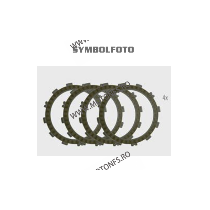 SR125	1999 - 2002 Set 4 Pcs Placi De Frictiune Ambreiaj F.C.C. 042-46 F.C.C. Clutch Technology Placi Ambreiaj F.C.C. Clutch T...