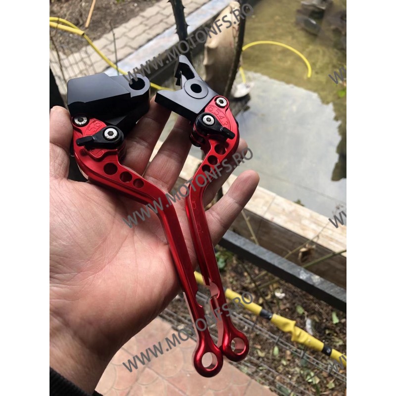 ZX-6 ZZR600 ZZR600 ER-6N/F/R (Z750S 2006-2008) (Z750 2004-2005)(ER-6F ER-6N) Kawasaki Manete Lungi Ambreiaj Frana Classic Ros...