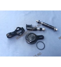 R1 1999 2000 2001 2002 2003 2004 2005 YAMAHA YZF KIT COMPLET MONTAJ + AMORTIZOR ANTIVOBLAJ GHIDON CNC AMG943  Amortizor Ghido...