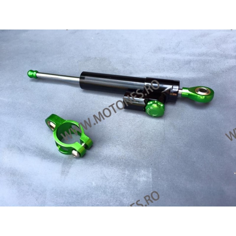 AMORTIZOR ANTIVOBLAJ GHIDON VERDE UNIVERSALE MOTO ATV HONDA YAMAHA SUZUKI KAWASAKI DUCATI APRILIA BMW ag1214  Amortizor Ghido...