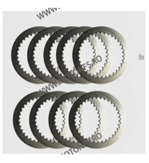 749 R 851 Sort Production 888 Strada 907 i.e. 996 R 998 /S 1098 R Set 9 Pcs Lamele Metalice Ambreiaj SBS 045-5101-1 F.C.C. Cl...