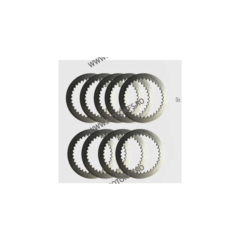 749 R 851 Sort Production 888 Strada 907 i.e. 996 R 998 /S 1098 R Set 9 Pcs Lamele Metalice Ambreiaj SBS 045-5101-1 F.C.C. Cl...