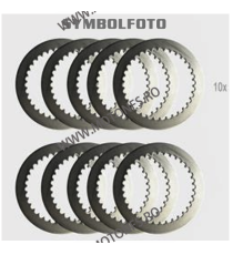 620 Monster 696 Monster 796/800 Hypermotard 620 Multistrada Set 10 Pcs Lamele Metalice Ambreiaj SBS 045-5127-1 SBS Placi Ambr...
