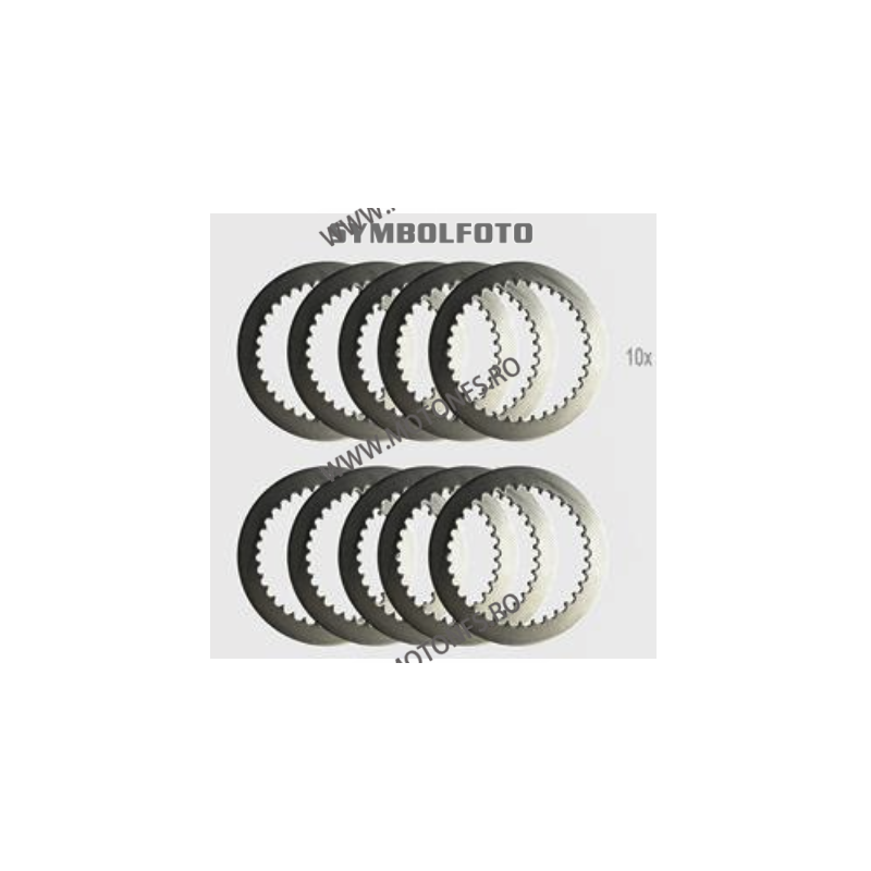 620 Monster 696 Monster 796/800 Hypermotard 620 Multistrada Set 10 Pcs Lamele Metalice Ambreiaj SBS 045-5127-1 SBS Placi Ambr...