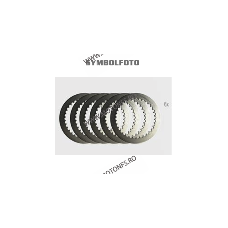 749 /S 900 Monster i.e. 916 ST4 944 ST2 999 /R /S Multistrada 1000 DS /SSet 6 Pcs Lamele Metalice Ambreiaj SBS 045-5144-1 F.C...