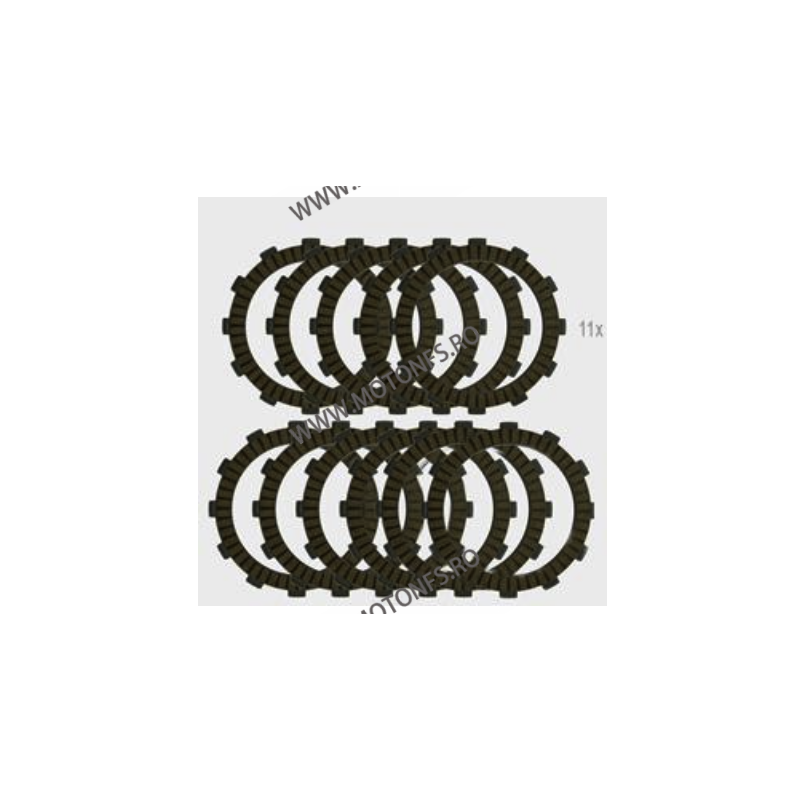 600 Monster /Dark 620 Monster i.e. 750/800 Monster /Dark Set 11 Pcs Placi De Frictiune Ambreiaj SBS 045-5146-2 SBS Placi Ambr...