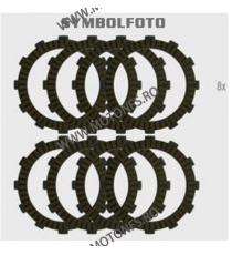 SX250 F 350EXC-F SX350 F EXC450 F SX450 F Set 8 Pcs Placi De Frictiune Ambreiaj Vesrah 045-712 F.C.C. Clutch Technology Placi...