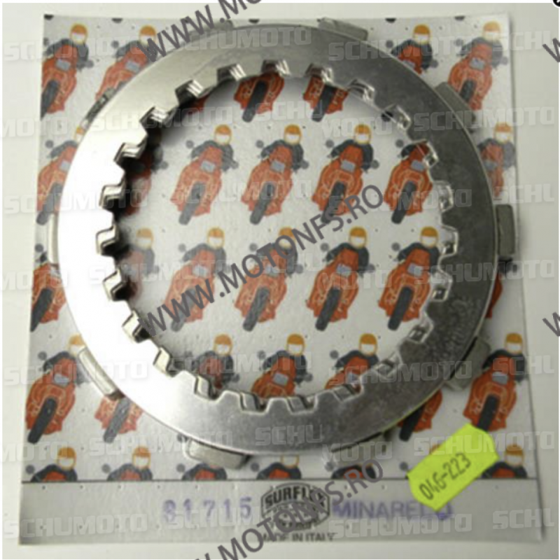 APRILIA Classic 50 MX50 RX50 Tuono 50 / YAMAHA DT50 RDT5 TZR50 Set 4 Pcs Placi De Frictiune / 3 Pcs Lamele Metalice Ambreiaj ... APRILIA Classic 50 MX50 RX50 Tuono 50 / YAMAHA DT50 RDT5 TZR50 Set 4 Pcs Placi De Frictiune / 3 Pcs Lamele Metalice Ambreiaj ...
