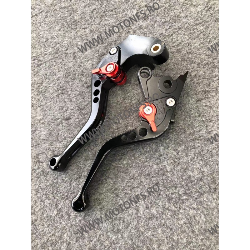 TUONO V4R / Factory 2011 - 2016 APRILIA Manete Scurte Ambreiaj Frana Classic Negru DPMG7 MSNR-DB80/V4  Manete CNC Dedicat Apr...