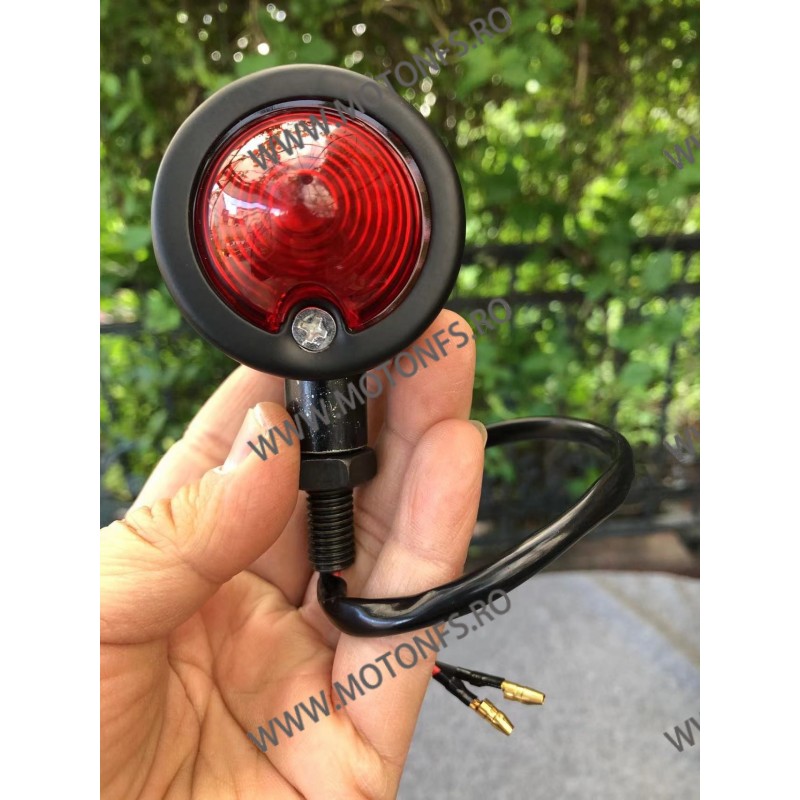 Stop / Semnale Semnalizatoare Lumina Rosu Bullet Grid Moto Cafe Racer Bobber Chopper Retro NFFL3 NFFL3 Semnal Universale Caf... Stop / Semnale Semnalizatoare Lumina Rosu Bullet Grid Moto Cafe Racer Bobber Chopper Retro NFFL3 NFFL3 Semnal Universale Caf...