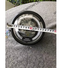 Far LED Universal Moto 5.75 inch Cu Angel Eye cafe racer chopper, bobber W5STV W5STV  Faruri Moto Universale 269,00 lei 199,0...