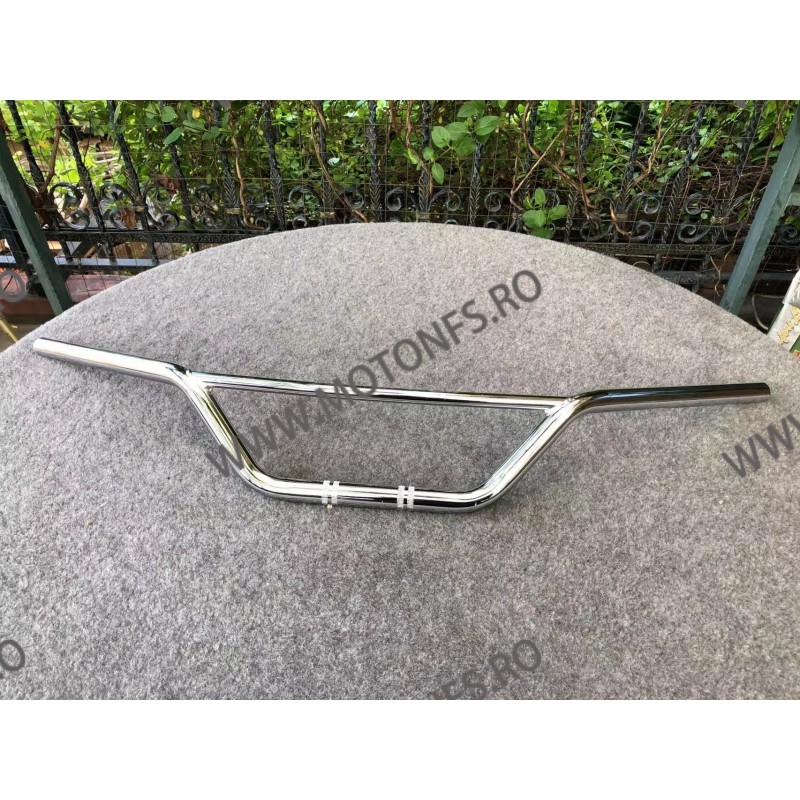 22mm Lungimea 82CM Ghidon Otel Chrom Universal moto Cafe Racer Chopper Dragstyle Dragbar HGSIM HGSIM  Ghidon 180,00 lei 180,0...