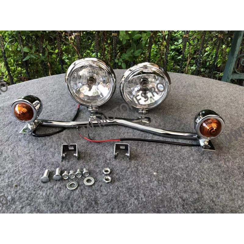 KIt 4.5 Inchi Proiectore ,Semlizare Pentru Harley Davidson 9TNRV  Faruri Moto Universale 290,00 lei 290,00 lei 243,70 lei 243...