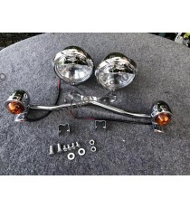 KIt 4.5 Inchi Proiectore ,Semlizare Pentru Harley Davidson 9TNRV  Faruri Moto Universale 290,00 lei 290,00 lei 243,70 lei 243...