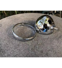 Carcasa / Suport Far Moto 7 Inchi Chrom Harley Honda Kawasaki Suzuki Yamaha ATV P63QY  Faruri Moto Universale 285,00 lei 285,...