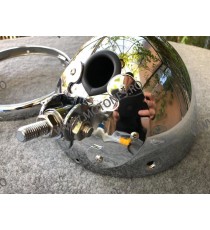 Carcasa / Suport Far Moto 7 Inchi Chrom Harley Honda Kawasaki Suzuki Yamaha ATV P63QY  Faruri Moto Universale 285,00 lei 285,...