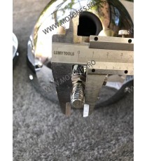 Carcasa / Suport Far Moto 7 Inchi Chrom Harley Honda Kawasaki Suzuki Yamaha ATV P63QY  Faruri Moto Universale 285,00 lei 285,...