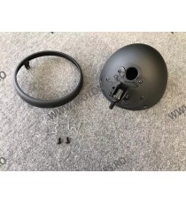 Carcasa / Suport Far Moto 7 Inchi Negru Mat Harley Honda Kawasaki Suzuki Yamaha ATV 2JIIC  Faruri Moto Universale 285,00 lei ...