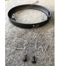 Carcasa / Suport Far Moto 7 Inchi Negru Mat Harley Honda Kawasaki Suzuki Yamaha ATV 2JIIC  Faruri Moto Universale 285,00 lei ...