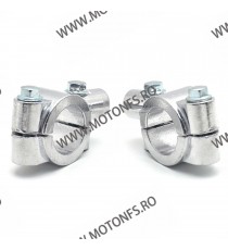 25mm Filet M10 Suport oglinda 2 bucati honda yamaha suzuki kawasaki harley cafe racer Cruiser chopper bobber custom O9CMR  Su...