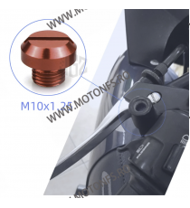Suruburi M10 x (Pas) 1.25 Cu Filet Dreapta Rosu Pentru Renunta Oglinzi Universale honda yamaha suzuki kawasaki KTM Ducati H5X...