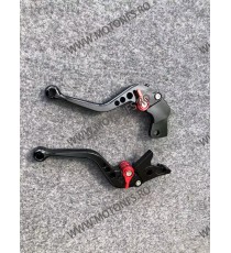 SV650/S DL650W-STROM KATANA RF600R GSF 600F GFX 650F GSXR 750R VSTROM Suzuki Manete Scurte Ambreiaj Frana Negru 1O72Y MSNRO-F...