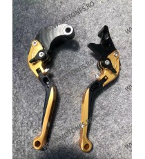 HONDA	CB600F	2007-2013 CBR600F	2011-2013 CBF600/SA	2010-2013 Manete Ambreiaj Frana PRELUNGITE RABATABILE , Pentru 3 Sau 4 Deg...