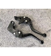 CB650 F CBR650 F/A CBR650 R NC750 S / X / SA / SD / XA / XD / D Honda Manete Scurt Ambreiaj Frana Classic Negre Cu Cheieta Ne...