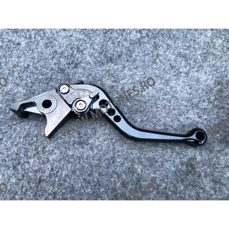 Honda CB600 F Hornet CBR600 F CBR650 NC700 S VFR750 F VFR800 CBR900 CBF1000 Manete Scurt Frana Classic Negre Cu Cheieta Negru...
