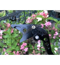 Honda CB600 F Hornet CBR600 F CBR650 NC700 S VFR750 F VFR800 CBR900 CBF1000 Maneta Scurt Frana Classic Negre Cu Cheieta Negru...