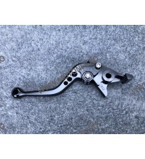 Honda CB600 F Hornet CBR600 F CBR650 NC700 S VFR750 F VFR800 CBR900 CBF1000 Maneta Scurt Frana Classic Negre Cu Cheieta Negru...