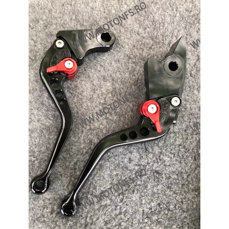 CBR929RR 2000-2001 Manete Scurte Ambreiaj Frana Classic Negru Cu Cheieta Rosu MSNR-F29/H626  Manete CNC Dedicat Honda 150,00 ...