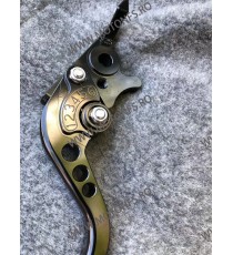 HONDA CBR125 PCX125 CBR 250R CBR500 R/KAWASAKI EX250/EX300 R Ninja Z300 Maneta Lungi Frana Classic Negru MFNL-F25  Manete CNC...