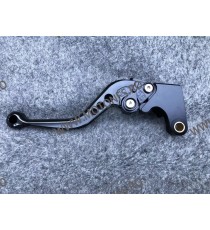 CB600 F Hornet /S ABS CBF600 /N /S CBR600 F CBR600 RR CBR1000 RR Fireblade Maneta Scurt Ambreiaj Classic Negre Cu Cheieta Neg...