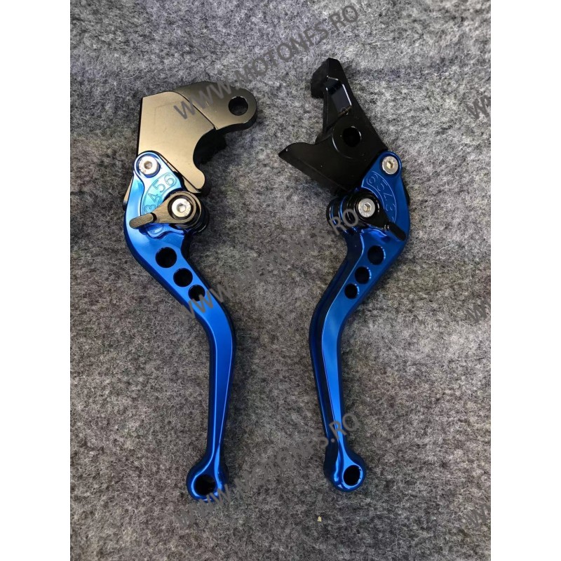 GSXR600 GSXR 750 GSXR1000 TL1000S DL650/V-STROM GSR600 GXR750/GSX-S750 Suzuki Manete Classic Scurte Ambreiaj Frana Albastru M...