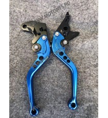 GSXR600 GSXR 750 GSXR1000 TL1000S DL650/V-STROM GSR600 GXR750/GSX-S750 Suzuki Manete Classic Scurte Ambreiaj Frana Albastru M...