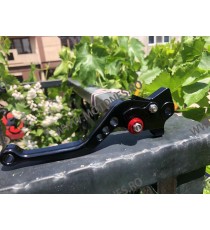 YAMAHA YZF-R125 2008-2013 FZ16 2012-2013 Manete Scurte Ambreiaj Frana Classic Negru Cu Cheieta Rosu MSAL-R3/R15L  Manete CNC ...